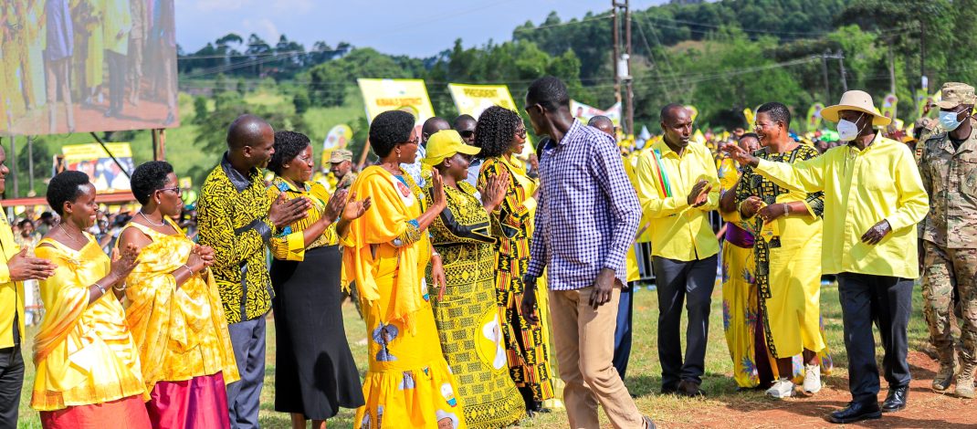 PRESIDENT Museveni campaigns in Kibaale