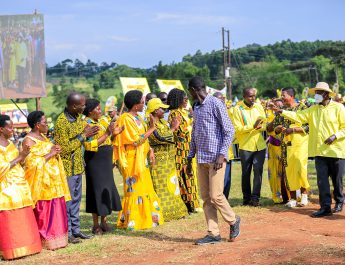 PRESIDENT Museveni campaigns in Kibaale